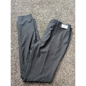 Caravelli Slim Harry Suit Pants Gray NWT 40 Waist Raw Hem 40" Length Cut To Fit